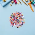 thumbnail image 4 of COMPUKAS 300Pcs Frosted Multi Color Round Acrylic Beads for Jewelry Making with Handmade Quality and Durable Material, 4 of 8