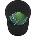 thumbnail image 3 of Dragonfly Green Baseball Cap Classic Golf Cap Soft Dad Hat Multicolor Adjustable Low Profile Hat Unisex, 3 of 6