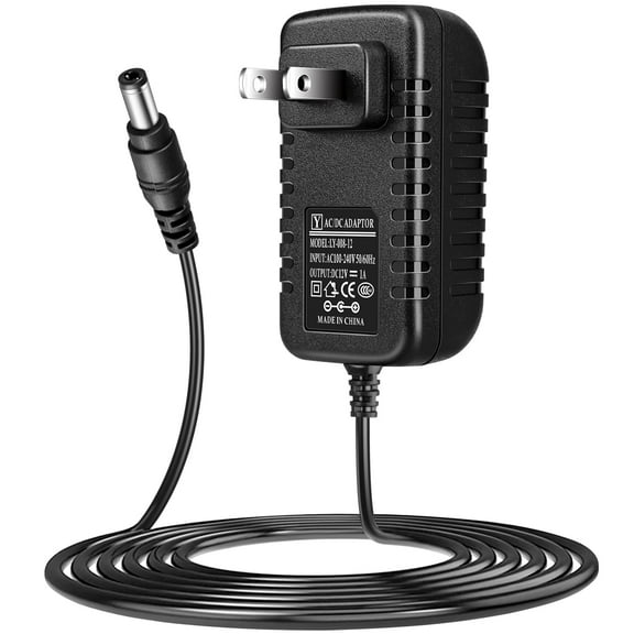 12V 1A AC Adapter Charger Wall Mounted AC/DC Switching Power Supply