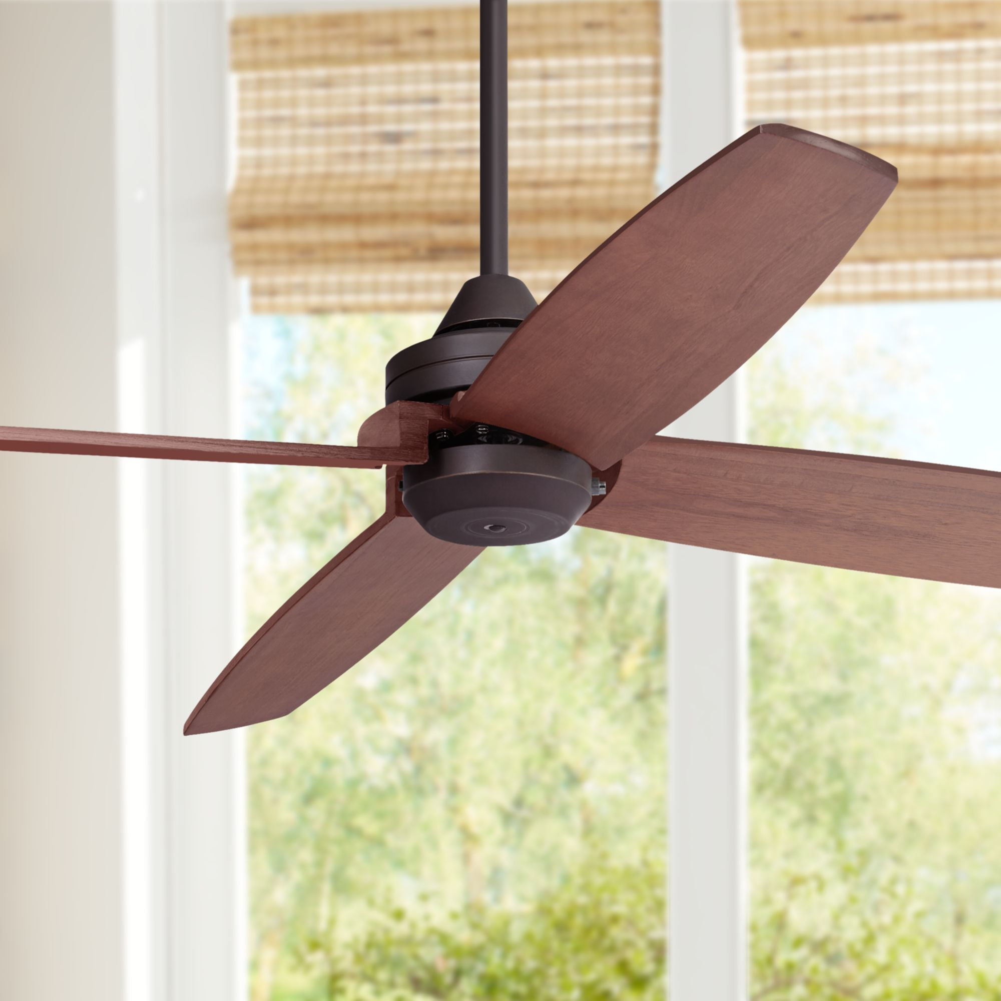 52 Casa Vieja Mission Ceiling Fan Oil Rubbed Bronze Walnut