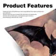 thumbnail image 2 of Bats Elegant Velvet Throw Pillow Covers Set with Unique Patterns - 16x16", 18x18", 20x20" - Pack of 2 for Chair Pillow Covers and Various Occasions, 2 of 6