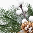 thumbnail image 6 of Artificial Christmas Berries Branches for Flower Arrangements Garden Holiday White, 6 of 10