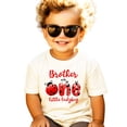 thumbnail image 5 of Brother of the One Little Ladybug Shirt for Men Girls 1st Birthday Matching Family Party Tee Natural Shirt Adult Small, 5 of 8