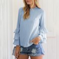thumbnail image 2 of EDFBUYKRS Female Long Sleeve Sweatshirt Sweatshirts for Women Plus Size Hooded Pocket Long Sleeve Print Casual Sweatshirt Size Xl, 2 of 4
