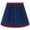 Navy Blue, Burgundy, variant on Softback Mushroom Pleated Lamp Shade, 5 inch Top, 9 inch Bottom, 7 inch Slant Off White Single