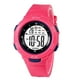 thumbnail image 2 of Reloj digital para niños y niñas, reloj de pulsera electrónico impermeable para exteriores con Rosado, 2 of 8