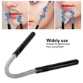 thumbnail image 4 of PEACNNG Facial Hair Remover, Stainless Steel Manual Threading Epilator Spring Threading Tool Facial Hair Cleaning Makeup for Face and Lip Hair Removal, 4 of 5