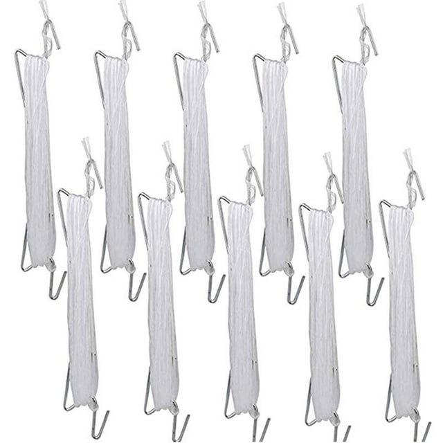 Pompotops Crochet à Rouleau pour Tomate Fil à Grille Crochet pour Tomate Crochet pour Vigne Crochet pour Serre Crochet pour Plante 10 Pcs Liquidation