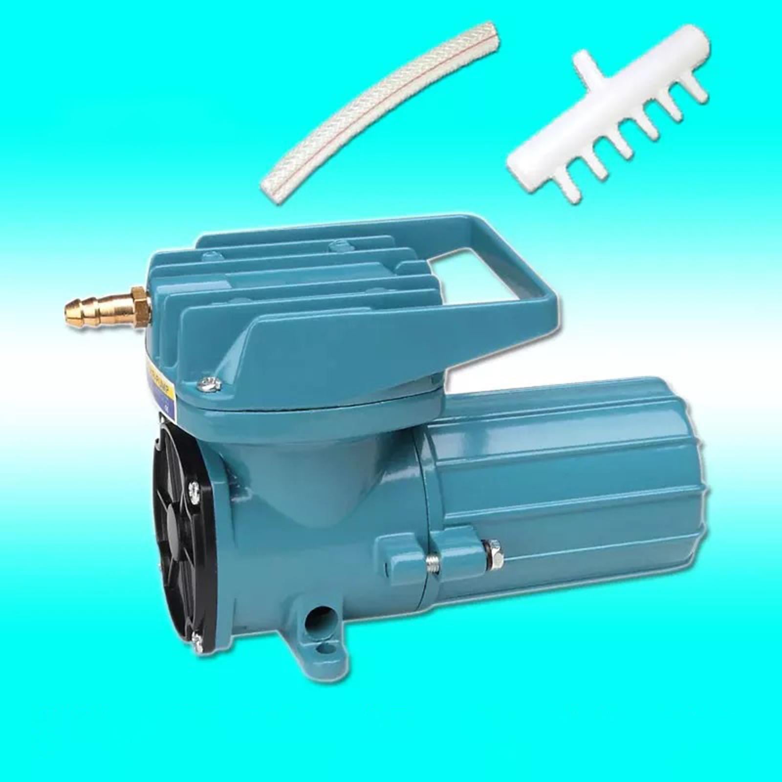 TOOYFUL Aquarium Air Pump DC 12V Pump Tool Accessory Pond Aerator Metal Pump for Outdoor Pond Hydroponics 165x76x99mm