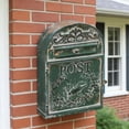 thumbnail image 5 of Bigfortune Mailboxes for Homes Wall Mount Mailbox for Outdoor,Vintage Lockable Mailboxes for House, Porch,Front Door and Indoor Use,Perfect for Letters & Small Mail, 5 of 9