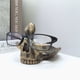 thumbnail image 5 of Guardurnaity Marco y bandeja de gafas de esqueleto de resina, bandeja de almacenamiento de llaves limpia y ordenada para gafas y artículos Cadenas y cordones para anteojos tipo+1, 5 of 6