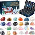 thumbnail image 1 of Advent Calendar 2024 24 Natural Crystal Agate Days Children's Advent Calendar 24 Days Of Series Christmas Countdown Calendar advent calendar 2024 Chri, 1 of 5