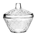 thumbnail image 5 of Crystalia Decorative Glass Candy Jar with Lid, Crystal Cut Small Candy Dish for Office Desk or Home, Cute Glass Sweet Cookie Container, Elegant Candy Service Buffet, Glass Sugar Canister, 5 of 7