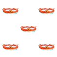 thumbnail image 2 of yingyy 1 Set Bracelet Bohème Réglable INS Style Cordon Bracelet Perles Accessoire Mode Valentines Jour pour les Femmes un Style 5Set, 2 of 6