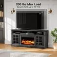 1400W Electric Fireplace TV Stand TV Console with 23??? Fireplace for up ...