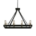 thumbnail image 4 of Uttermost Marlow 8 Light Rectangle Chandelier, 4 of 6