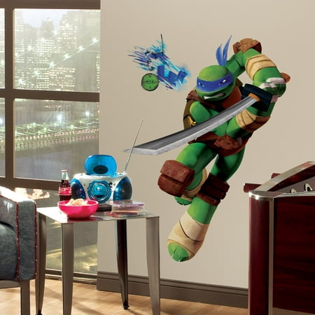 Teenage Mutant Ninja Turtles Leo Peel and Stick Giant Wall Decals