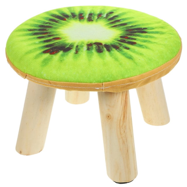 LEEYNEER Outdoor Stool Stool Wood Decorative Adults Moving present 1Pack
