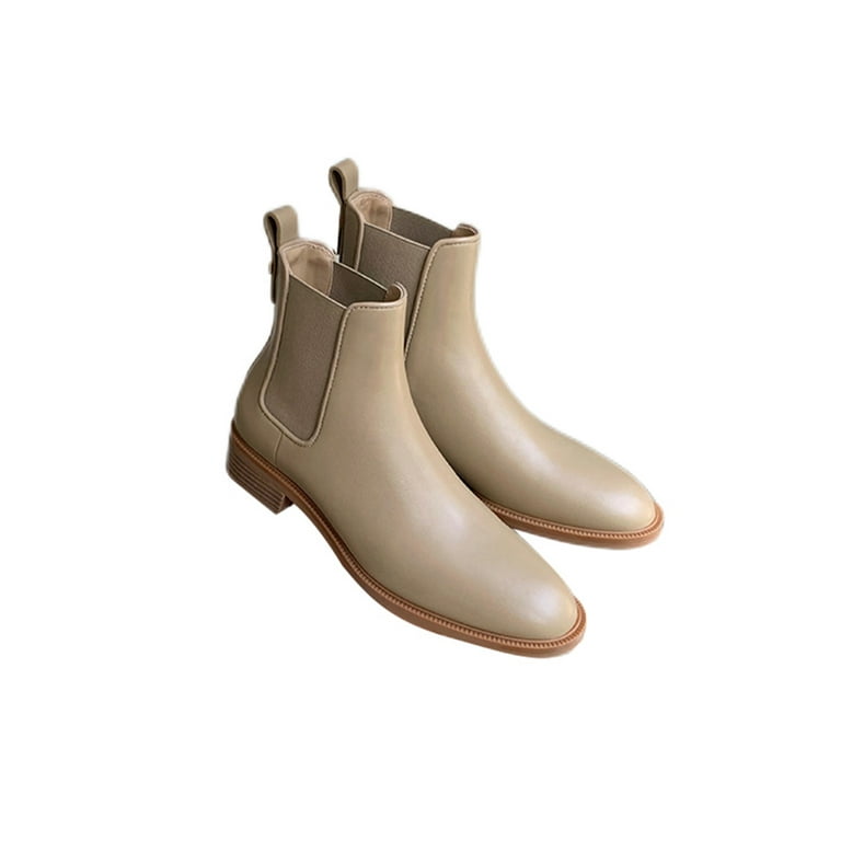 Ladies tan 2025 chelsea boots