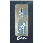 Curve Wave by Liz Claiborne for Men Miniature EDT Cologne Spray 0.5 oz. NEW