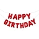 thumbnail image 1 of Bearachild Letrero de globo de feliz cumpleaños: inflado seguro y fácil, reutilizable y para colgar en la pared, no es fácil de reventar Kits de decoración para fiestas Rojo, 1 of 6