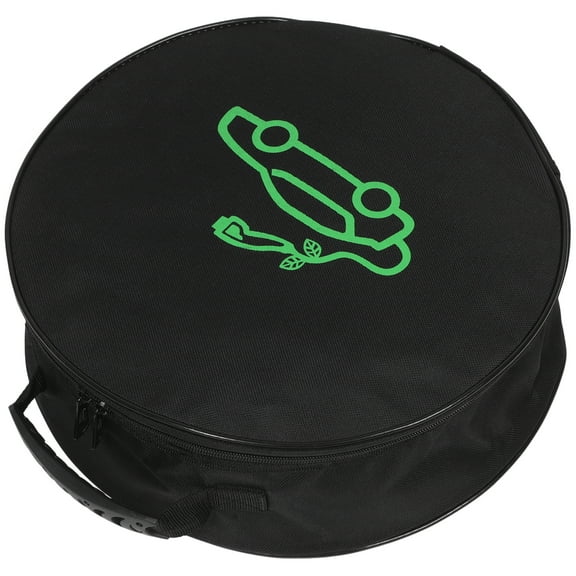 Hemoton Portable EV Charging Tool Organizer Electric Charging Tool Bag Outdoor EV Charger Accessories EV Charger Storage Bag