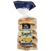 Angle View: Olde Hearth Bakery Blueberry Muffin Bagels, 18.35 Oz., 5 Count