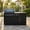 black+65" +Grill + Cabinet, variant on 63" Modular Outdoor Kitchen Island Propane Gas Grill, 6 Burners, 85,000 BTU, Infrared Burner, Black Granite Countertop and Storage Cabinets