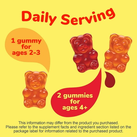 L'il Critters Gummy Vites Daily Kids Gummy multivitamin (Pack of 24)