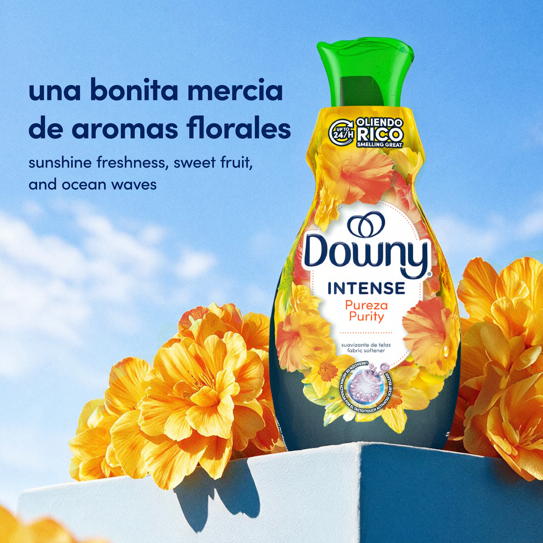 Downy Intense Fabric Softener Liquid, Purity Scent, 77 Fl Oz photo 4