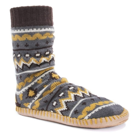 men's muk luk slipper socks