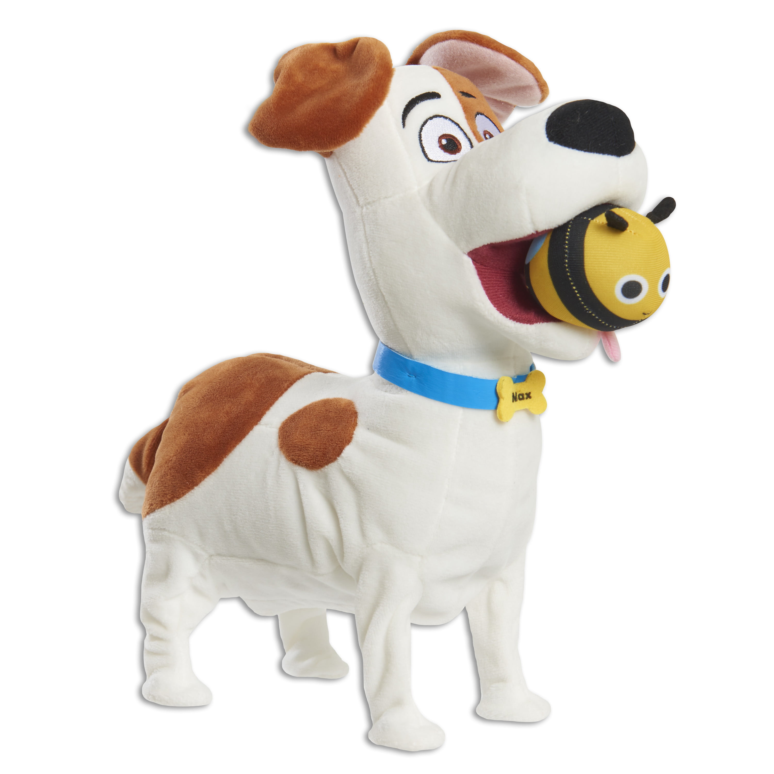 NEW OFFICIAL 12"  SECRET LIFE OF PETS 2 STANDING MAX  SOFT PLUSH TOY AND MUG 