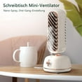 thumbnail image 1 of Retro Vertical Wagging Table Humidification Fan Three Block Wind Nanometer Spray Can Time Suitable For Use In Office  Home And Dormitory, 1 of 11