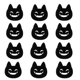 thumbnail image 2 of Halloween Cat Coasters Non-Woven Fabric Cup Holder Coasters 12Pcs, 2 of 4