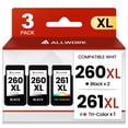 thumbnail image 1 of Cartucho de tinta ALLWORK 260XL 261XL, paquete de 3 unidades para Canon Pixma, 1 of 6