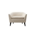 thumbnail image 2 of Lia Mid-Century Barrel Accent Chair, Sky Neutral, 2 of 11