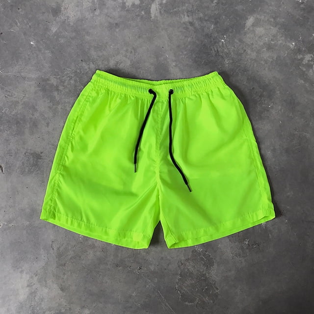 WILLBEST Pantalones Cortos Cargo para Hombre, Informales, de Color Caramelo, Deportivos, Holgados, de Secado Rápido, para Playa