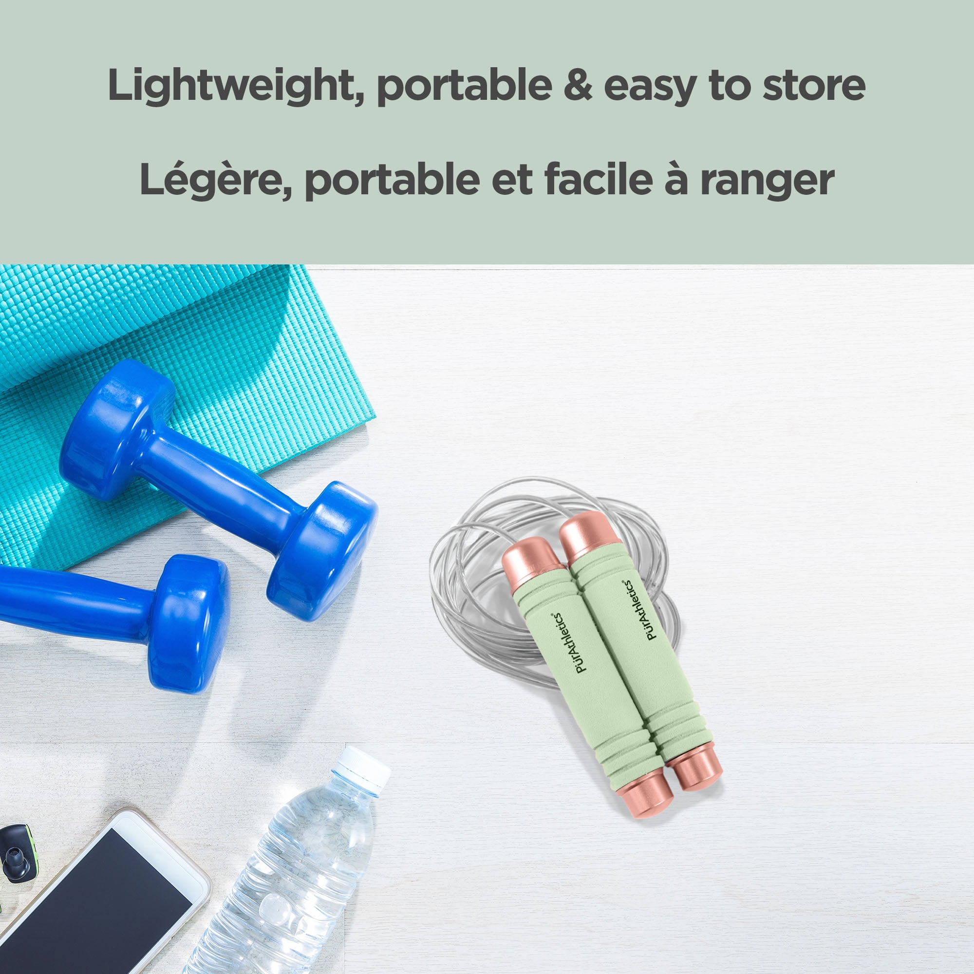 Corde à sauter en mousse confortable