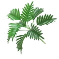 thumbnail image 3 of Planta artificial Hoja Oficina en casa Verdor Decoración Banquete de boda Planta falsa de plástico, Tipo de hoja 5 kenally HA6782-09B, 3 of 6