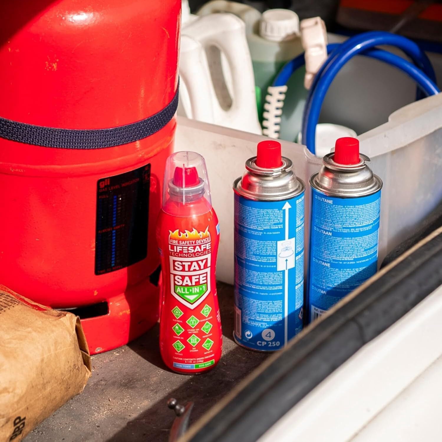 StaySafe AllinOne Portable Fire Extinguisher