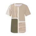 thumbnail image 4 of ZJXFGS Womens Fall Tops Casual Tops for Women School Outfits for Teachers Tshirts Shirts for Women Beige S, 4 of 9