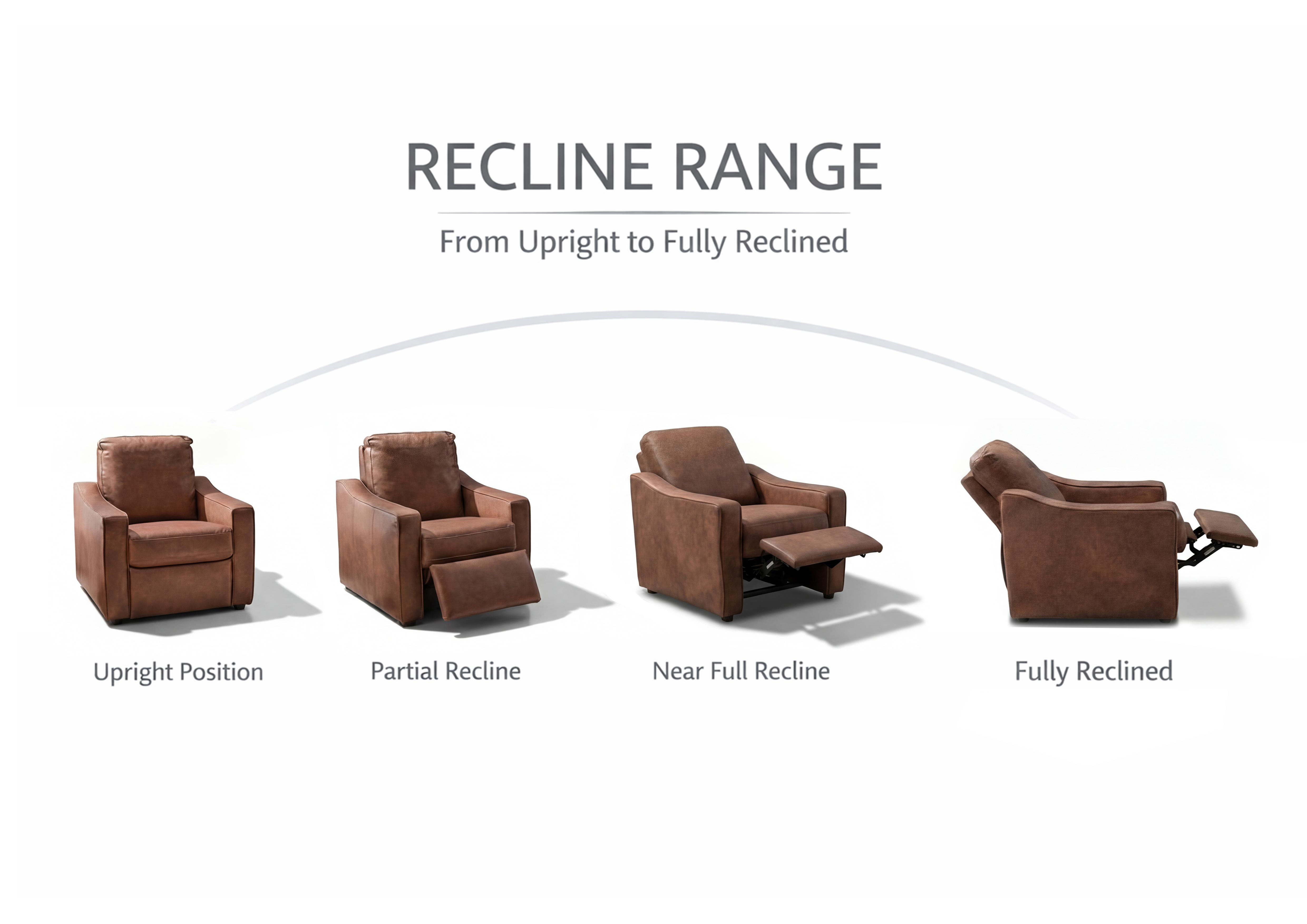 BETTER HOMES & GARDENS ALLEN PUSH-BUTTON POWER RECLINER CHAIR, COCOA FAUX LEATHER