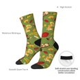 thumbnail image 4 of Cauagu Squirrel And Fox In The Forest Print Crew Socks for Women and Men,Adult Athletic Running Socks 1-Pair Sports Socks Work Gear Socks with Moisture Wicking, 4 of 6