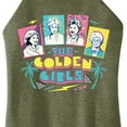 thumbnail image 3 of Golden Girls - Retro Logo Group - Juniors High Neck Tank Top, 3 of 5