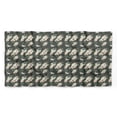 thumbnail image 5 of Bimba Gray Leaves & Ranunculus Floral Printed Pure Silk Scarf For Hair Neck Head Bandanas For Women 40 x 40 Inches, 5 of 6