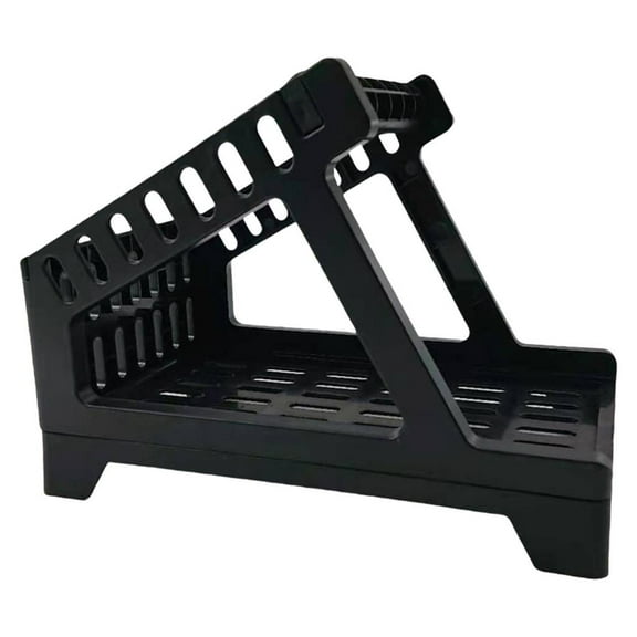 Adjustable 4x6 Label Stand Thermal Label Holder for Desktop Printers, Smooth Feeding Roll and Fanfold Labels Organizers