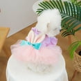 thumbnail image 7 of GASTROPOD Dog Dresses for Small Dogs Girl,Polyester Girl Dog Clothes,Good Drape with Layered Mesh Pet Clothes,Pink,S, 7 of 7