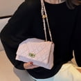 thumbnail image 5 of Women Genuine Leather Shoulder Bag Ladies Fashion Clutch Purses Quilted Crossbody, 5 of 6
