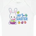 thumbnail image 4 of Inktastic My 1st Easter with Bunny and Easter Basket Boys Baby Bodysuit, 4 of 5