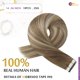thumbnail image 3 of Extensiones de pelo Moresoo con cinta adhesiva, 20 cm, 10 unidades, 25 g, #8 /22/8, 3 of 9